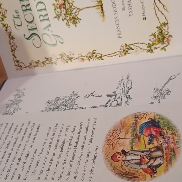 THE SECRET GARDEN CHAPTER BOOK - Picture 6 of 11